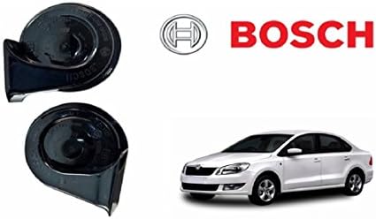 Bharat Motor Car Symphony Fanfare Horn for Skoda Rapid - Set of 2
