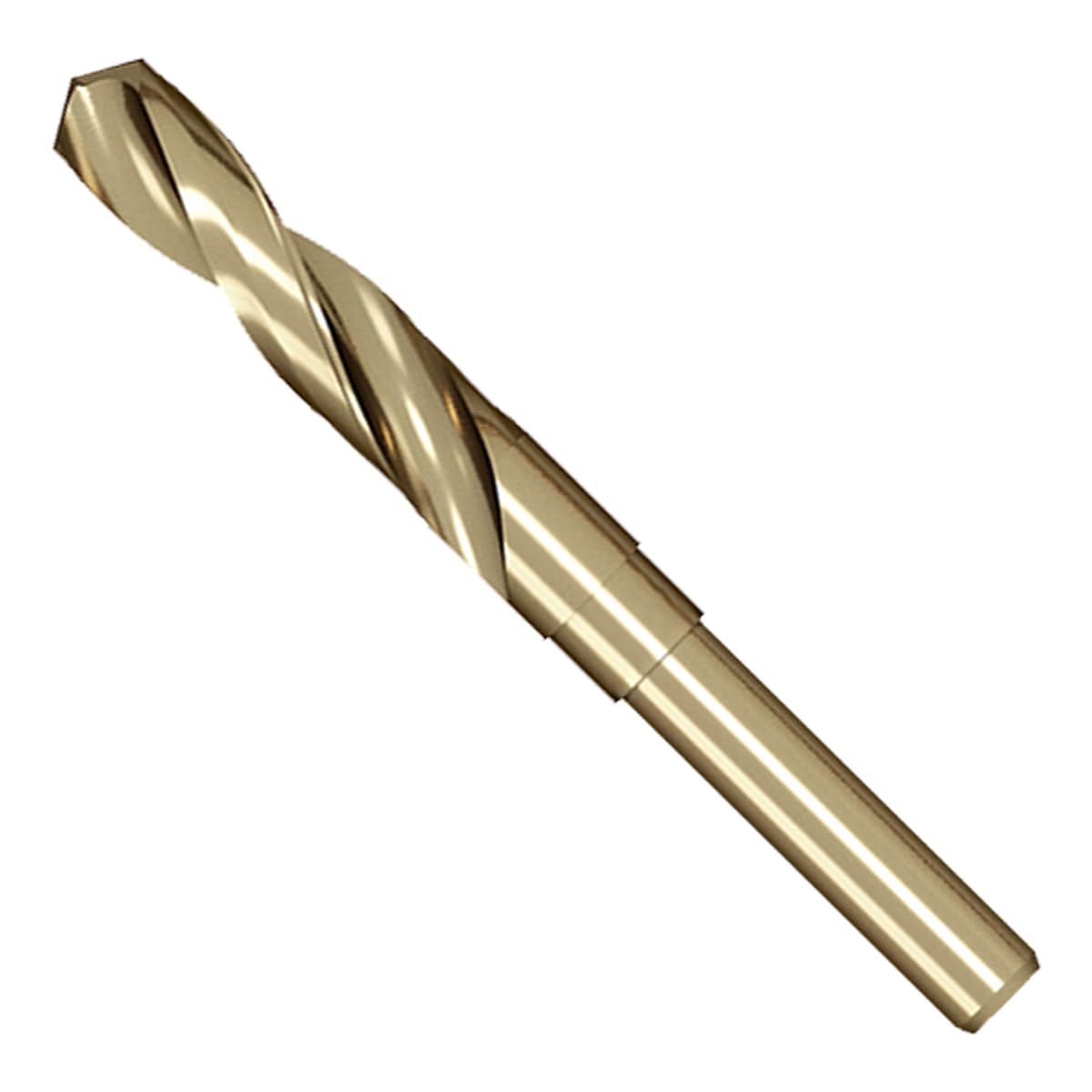 Meccion HSS Cobalt Drill Bit 14mm Reduced Shank Twist Drill Bit for Metal, Stainless Steel, Aluminium, Wood, Plastic, Non-Ferrous Etc. — image 1