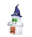 Airblown Inflatable Light Up Halloween Decorations Outdoor Friendly, 3.5 ft Tall (Ghost)