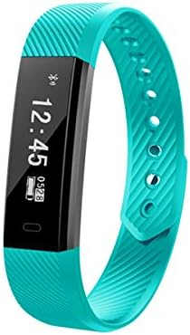 ircoo LED Display Touchpad Smart Band Watchband Smartband Smartwatch Heart Rate Blood Oxygen Pressure Monitor Pedometer Fitness Activity Tracker WristBand 4.0 Bluetooth Wireless for Android &amp; ios