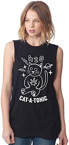 Killer Condo Cat Shirt Catatonic Unisex Sleeveless T-Shirt Medium