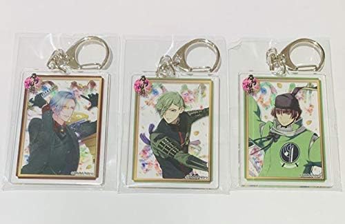 Amazon Co Jp 刀剣乱舞 大般若 石切丸 鶯丸 3種 セット ファミマ アクキー とうらぶ ブラインド品 約h70 W50mm ファミリーマート限定 Hobby