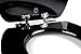 Topseat 6TS2E2202SL Art of Acryl Elongated Toilet Seat with Metal Hinges Piano Black
