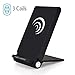 NovaPow Wireless Charger, Foldable Stand Wireless Charging Pad, Qi Fast Charge for Samsung Galaxy S9/S9+ Note 8/5 S8/S8+ Plus S7 S7/S6 Edge & Standard Charge for iPhone X iPhone 8/8 Plus, 3 Coils