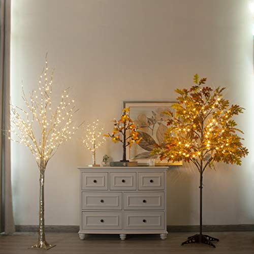 Vanthylit Prelit 6FT Maple Tree with 144LED Warm White Artificial Tree