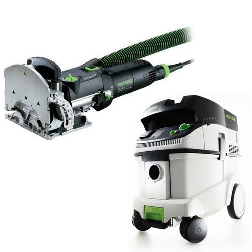Click Here to See More Images Festool DF 500 Q Domino Set with T-LOC + CT 36 Dust Extractor Package