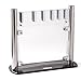 HULLR Stainless Steel Kitchen Knife Set with Acrylic Stand - 6 Piece Set
