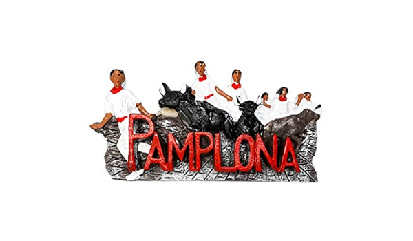 zamonji San Fermín, Pamplona Navarra España 3D Imanes para ...