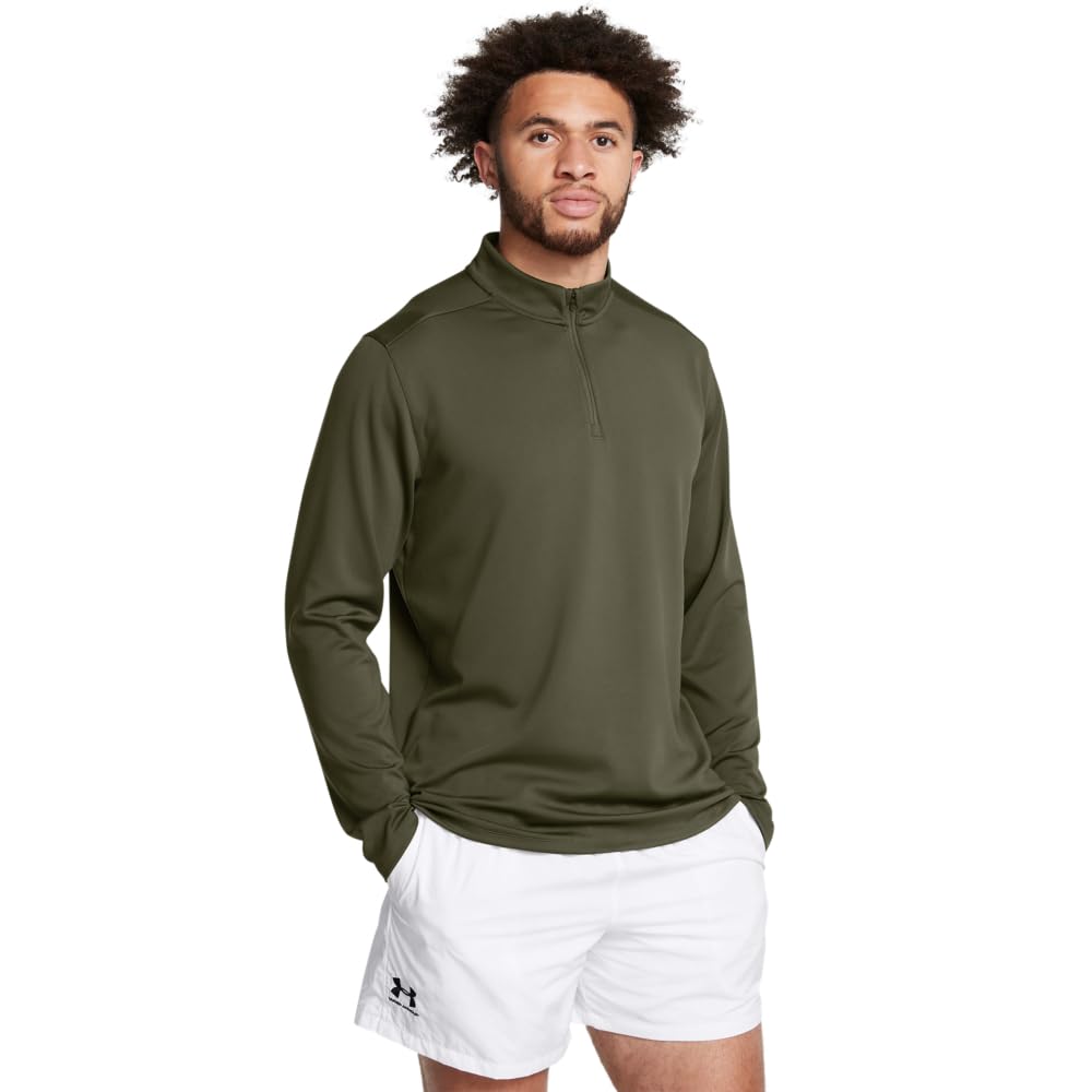 Under Armour Men’s Motion 1/4 Zip, (390) Marine OD Green / / Marine OD Green, Small
