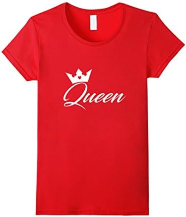 Women's Queen Crown Your Highness Medieval Times Proud Gift T-Shirt Small Red