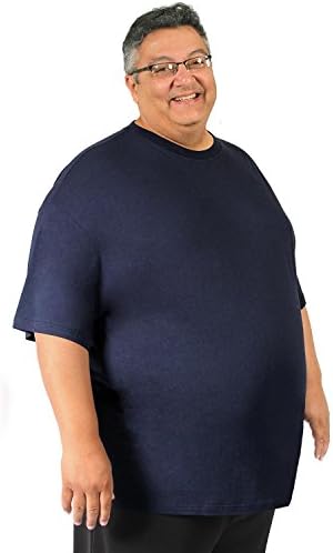Big Boy BambooMen's Crew Neck T-Shirt - Short Sleeve Tee with Crew Neck, Made of Ultra-Soft & Comfortable Bamboo