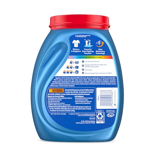 PERSIL ULTRA PACS ADVANCED CLEAN OXI+ODOR POWER LAUNDRY DETERGENT, 80 COUNT