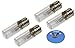 HQRP 4-Pack UV Germicidal Sanitizer Bulb for Vicks V790 V3900 Plus HQRP Coaster