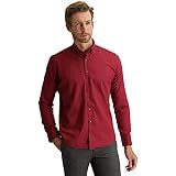 KIGILI Men's Oxford Non-Iron Dress Shirt - Slim Fit, Long Sleeve, 100% Turkish Cotton - View #8
