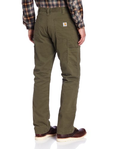 carhartt flannel lined twill dungaree