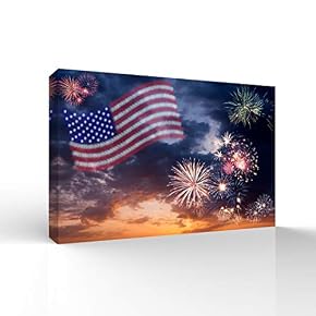 for Living Room Bedroom Home Artwork Paintings Independence Day