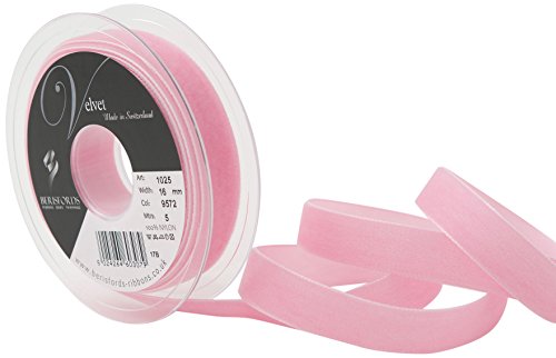 Berisfords Samtband, Blush Rose, 102 x 21 x 102 cm