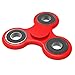 Fidget hand spinner toy Premium Bearing High Speed Perfect For ADD, ADHD, Anxiety, and Autism Adult Children(red)