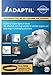 Adaptil Dap Calm On - The - Go Dog Appeasing Pheromone Odorless Collar for Anxiety Stressful Large and Medium Dogs Max Adjustable Neck Size 24.6 Inches