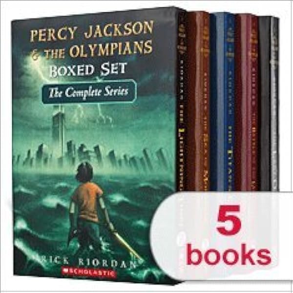 Percy Jackson & The Olympians Boxed Set The Complete Series 1-5