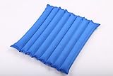 Square Air Cushion - 15" Inflatable Square Cushion - Hemorrhoid Treatment, Bed Sores, Coccyx & Tailbone Pain, Pilonidal Cyst, Perineal Pain, Child Birth, Prostatitis, Etc - Blue