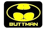 BIKERSTUFFUS Buttman Logo Helmet Sticker Tool Box