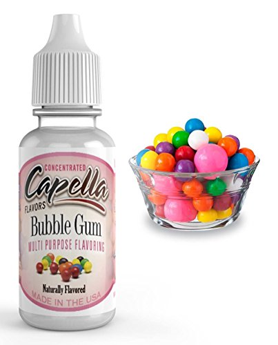 Capella Flavor Drops Bubblegum Concentrate 13ml (Best Tasty Puff Flavor)