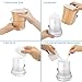 ZOOKKI Upgraded Aromatherapy Essential Oil Diffuser, 200ml Wood Grain Ultrasonic Aroma Diffusers Mini Cool Mist Humidifier with 8 Colors LED Lights & Waterless Auto Shut-Off for Homethumb 2