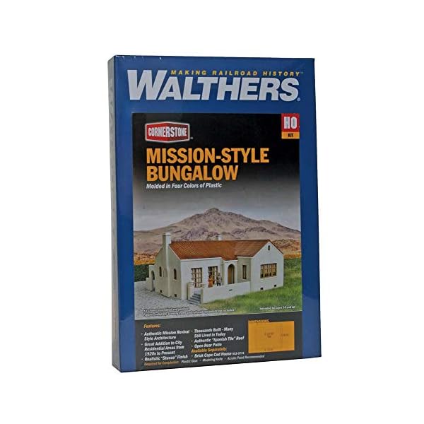 Walthers Cornerstone 933-3785 Bungalow im Missions-Stil – Bild 5
