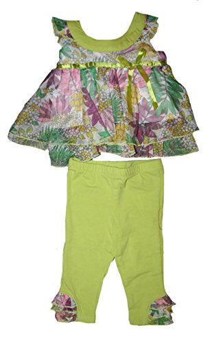 Baby Headquarters Baby Girls' 2 Piece Legging Set (3-6 Months)