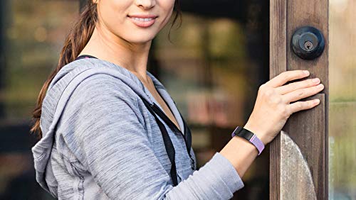 SWEES Metal Band Compatible Fitbit Inspire & Fitbit Inspire HR, Stainless Steel Magnetic Replacement Band Accessories Small Large for Women Men, Silver, Black, Lilac, Sangria, Champagne, Colorful - Thumbnail 7