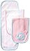 Gerber Unisex-Baby 3 Pack Terry Burp Cloths, Flower, One Size