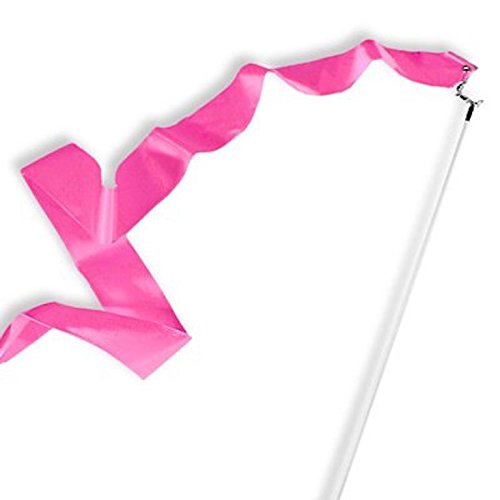 CSI Cannon Sports Olympic Style 5m Gymnastics Ribbon Wand - Pink