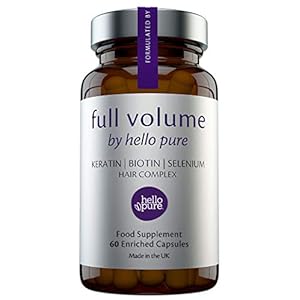 Hair Growth Vitamins For Women & Men – Biotin (Vitamin B7) Supplement Capsules + Keratin Selenium & More – Strengthen…