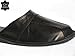 Mens House Slippers | Finest Leather | 28 (12) Black