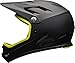 BELL Sanction Adult Full Face Bike Helmet - Matte Black/Retina Sear (Discontinued), Medium (55-57 cm)