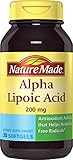 Nature Made Alpha Lipoic Acid (Antioxidant) 200 mg. Softgels 30 Ct
