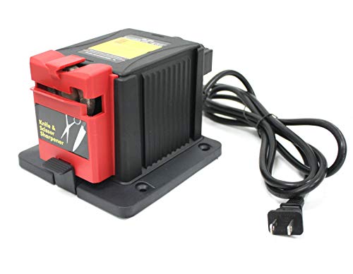 9TRADING Multi-Task Electric Knife Scissor Drill Bit Chisel Planer Sharpener 110V 65W