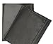 MARSHAL 100% Genuine Leather Tri-fold Mens Wallet Black #553