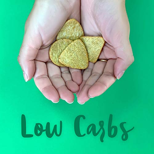 Keto bread Crackers - low carb snacks for keto diet by Real Naturals - no sugar added, vegan, gluten free, paleo, atkins | low calorie keto food & diabetic friendly | almond nut free (3 pack)