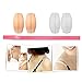 4 Pads Bra Strap Cushions Non-slip Soft Silicone - Reusable Shoulder Protectors
