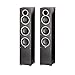 Elac Debut F5 Tower Speakers, Black (Pair)