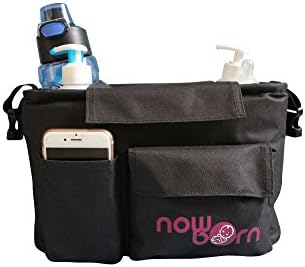Stroller Organizer Bag - Universal Adjustable Strap - Quality Insulated Material