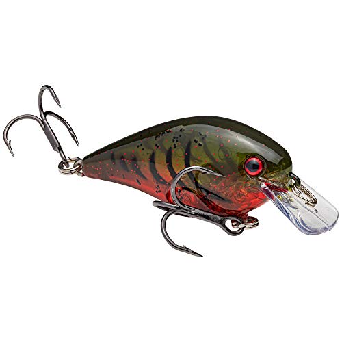 Strike King Hckvds1.0-468 Kvd Square Bill 1.0, Phantom Pastèque Rouge Craw