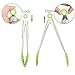 GeMoor 3 Pack Kitchen Tongs of 8
