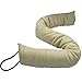 Evelots Door Window Draft Stopper-Block Cold,Heat-Sound Proof-Hanging Cord-Beige
