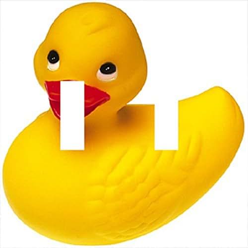 RUBBER DUCKY DUCKIE DUCK DOUBLE Light Switch Plate / Cover