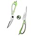 Poultry Shears, Amado Multi-function Poultry Shears with Holder Magnetic Sheath Stainless Steel Kitchen Shears Heavy Duty for Daily House Life