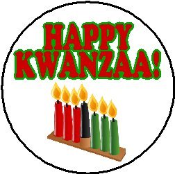 Happy Kwanzaa ! (candles) 1.25
