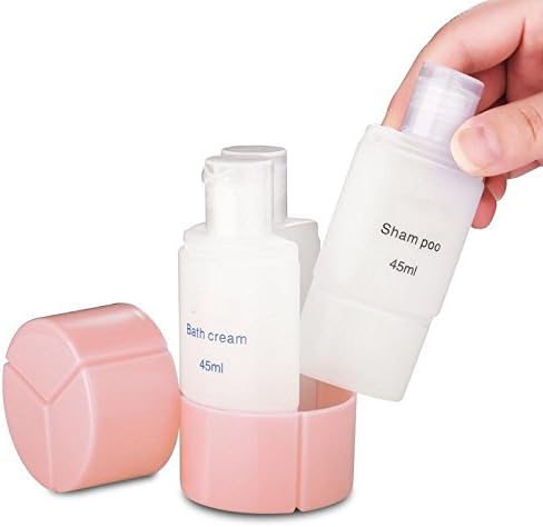 SWARG (LABEL) Plastic 3 in 1 Leakproof Liquid Triad Bottle, White